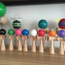 70 шт. siz12* 3.5 см Забавный японский Бук игры Kendama Бал красочная упаковка Краски дань профессиональный