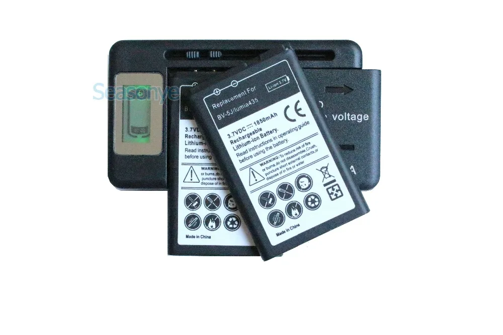 Сменный аккумулятор + ЖК зарядное устройство для Microsoft Nokia Lumia 435 532 RM1069 1071 Lumia435 2x1850
