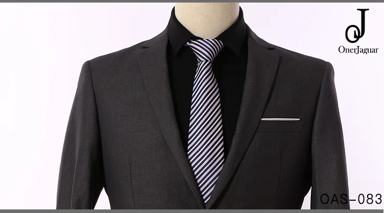 Мужская одежда галстук деловой галстук 8 см 2018 новая полиэфирная пряжа Свадебный галстук 2