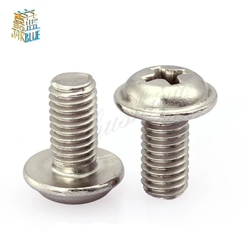 

100Pcs M3*5 Pan Electronic Screw With Pad Referral For Computer Floppy DVD ROM Motherboard HW168