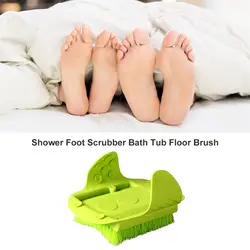 Унисекс душ ног скруббер Ванна пол щетка для очистки ног подошвы ног мозолей мертвой кожи удаление всасывания на пол