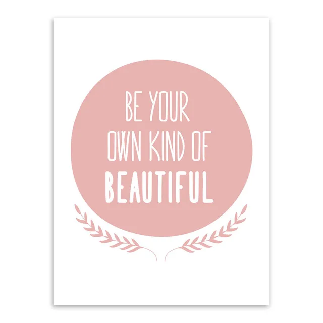 Nordic Motivational Positive Quote Canvas Art Print Poster Big