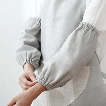 

Oversleeves Waterproof Sleeves Waiter Antifouling Sleeves Solid Color Work Long Section Kitchen Guard Cuff Cleaning Accessories