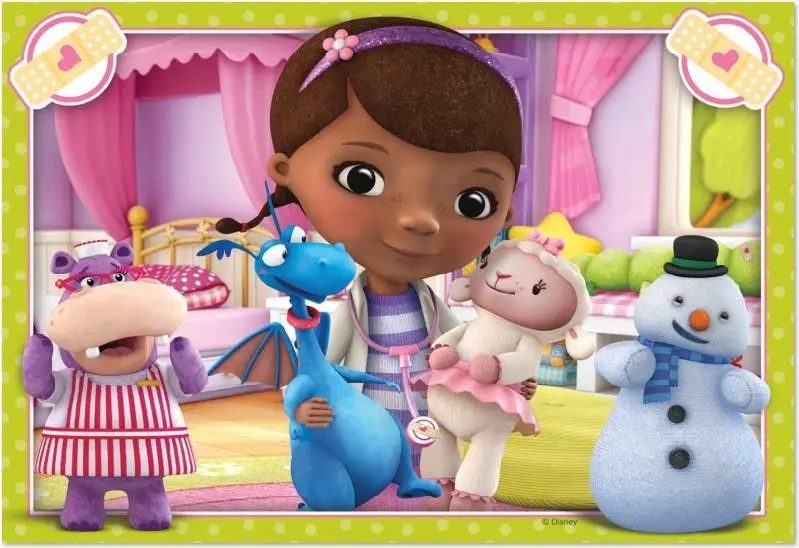 Us 13 87 15 Off Doc Mcstuffins Bedroom Bed Curtain Boudoir Backdrops Vinyl Cloth High Quality Computer Printed Wall Photography Backgrounds In