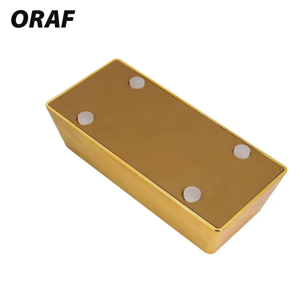 

Golden Bullion Door Stop Creative Paperweigh Fake Gold Bar Deluxe Simulation Gold Brick Shop