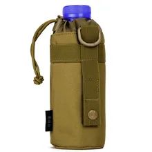 Высококачественная Мужская прочная нейлоновая бутылка для воды поясная сумка Хип бум Военная Мужская винтажная брендовая десантная облегченная модульная система переноски снаряжения сумка для бутылки