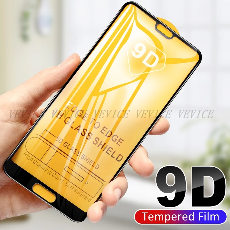 

For Huawei P20 Lite Glass 9D Curved Full Cover Tempered Glass for Huawei P20 Pro Screen Protector for Huawei P20 Protective Film