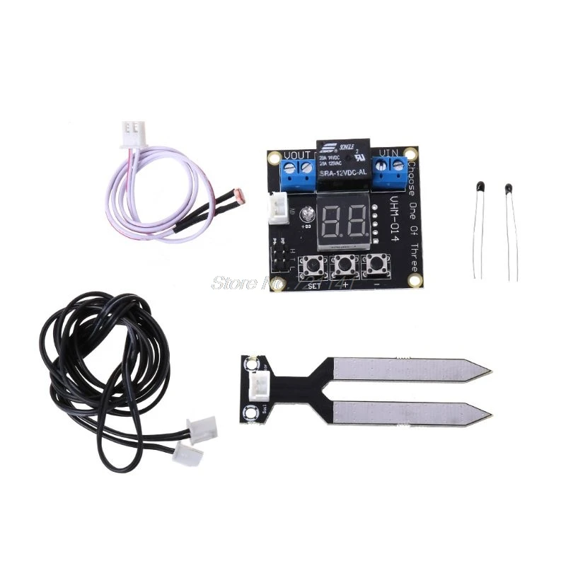 

LED Digital Display Soil Humidity Sensor Controller Module Automatic Watering