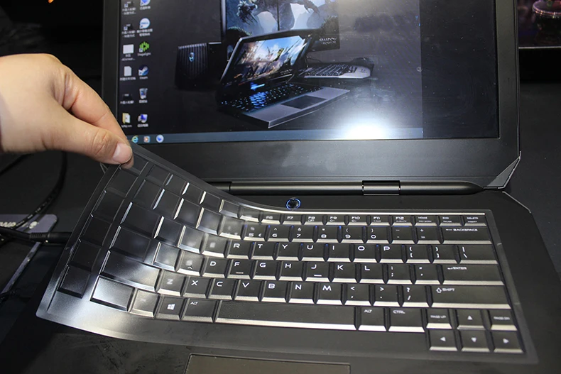 Для клавиатуры ноутбука из ТПУ защитные чехлы для защиты кожи Dell Alienware 15 M15X R2 R3 | Чехлы для клавиатуры -32838186143