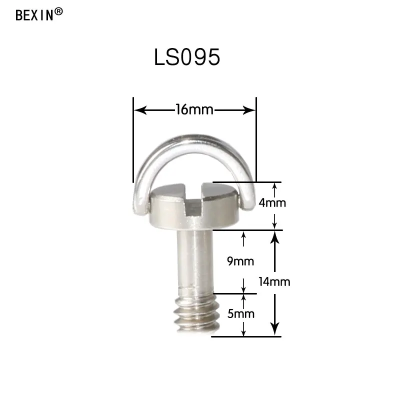 D-образное кольцо, винт, крепление для камеры, 1/" дюймовый быстросъемный винт для камеры, аксессуары для камеры, адаптер