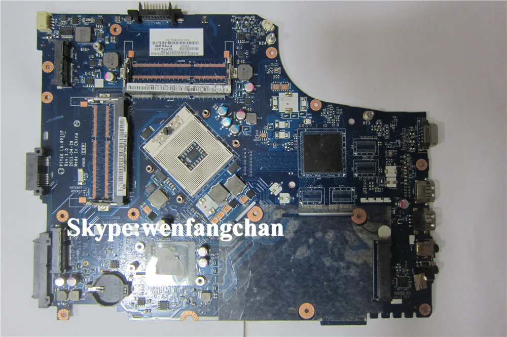 laptop font b motherboard b font with 2 memory slots For 7750 P7YE0 LA 6911P free