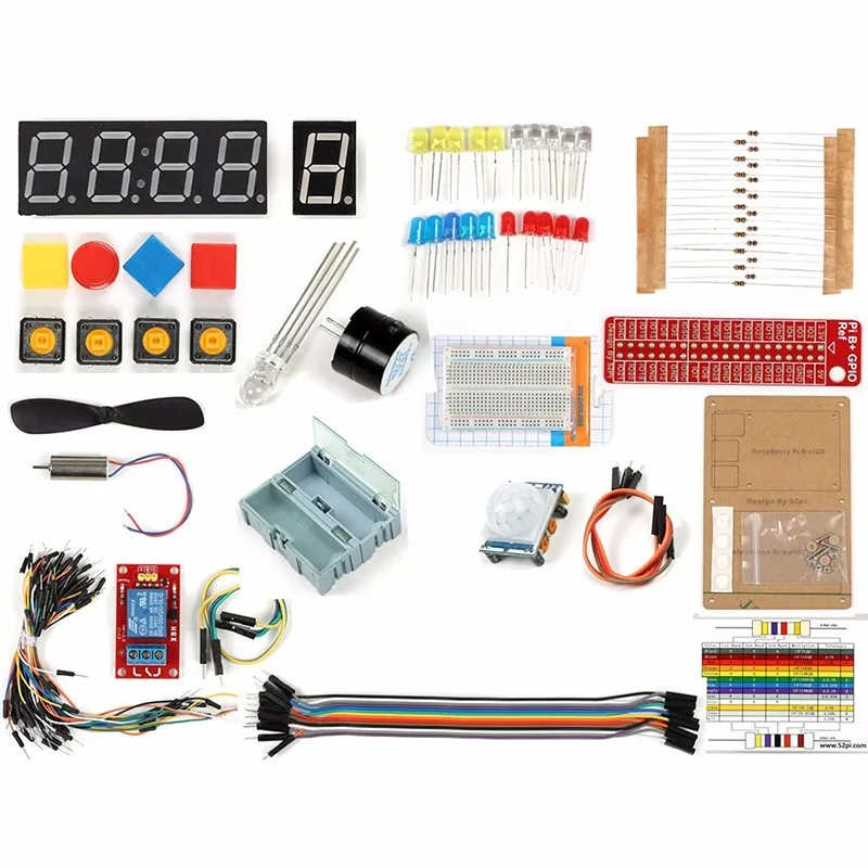 52Pi GPIO DIY стартовый набор для Raspberry Pi 3 Model B