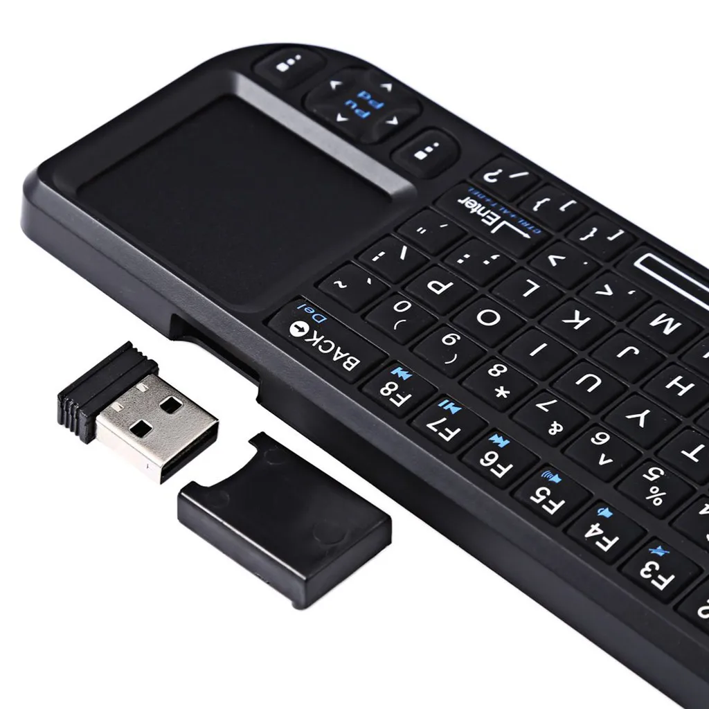 EPULA 2 4 ГГц сенсорная мини клавиатура с IR светильник для ПК HTPC PS3 PS4 мощный анти