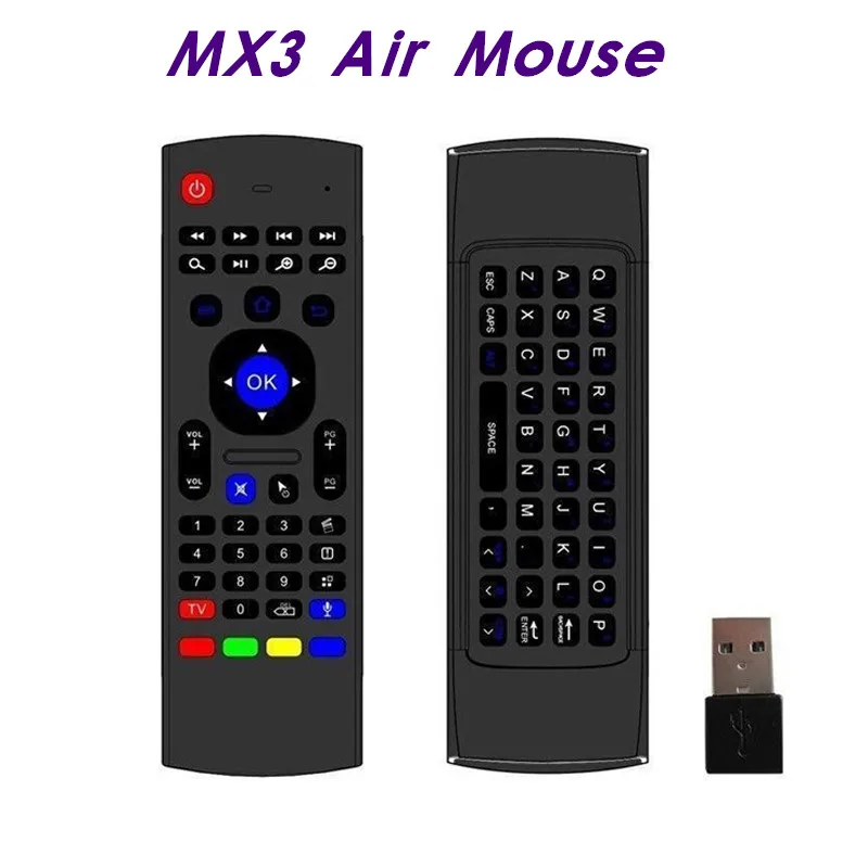

MX3 Air Mose Remote Control For X96 mini Android Tv Box 4K Smart TV PC
