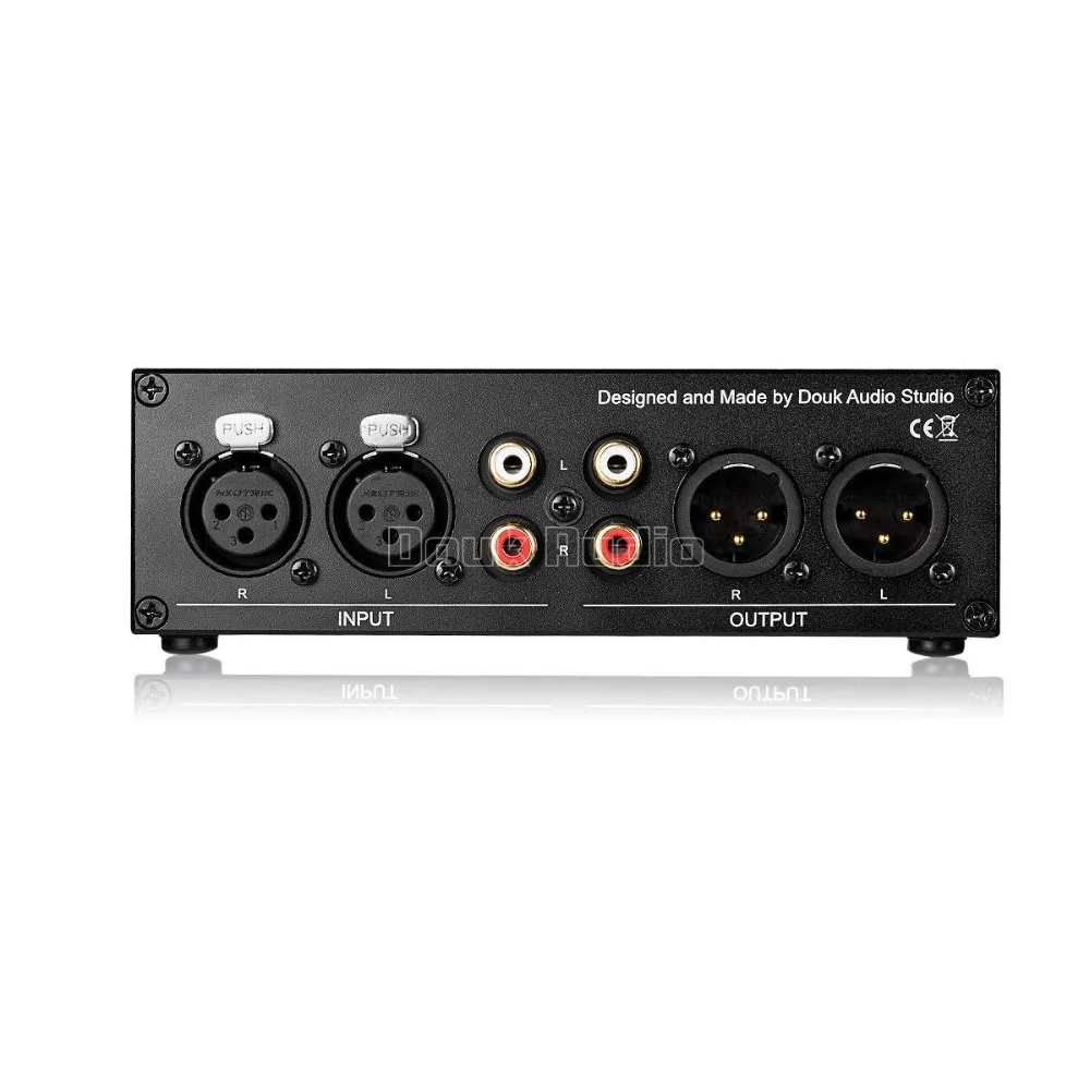 Nobsound NS-05P полностью сбалансированный Пассивный предусилитель Pre-Amp XLR/RCA регулятор громкости для активных динамиков и других аудиоустройств