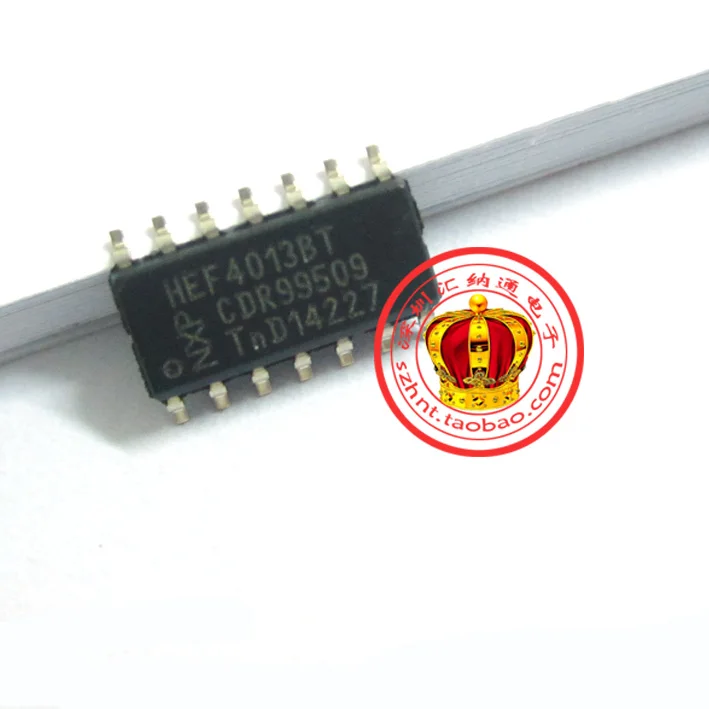 HEF4013BT HEF4013 chip dual D trigger SOP 14 imported new original ...