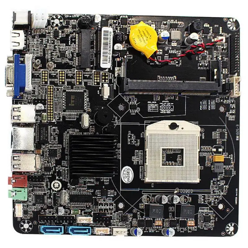 

JINGSHA HM55 PGA988 Desktop PC Mainboard DDR3 SATA II Mini ITX Motherboard for Mini Host/HTPC/ Advertising Machine/Radio