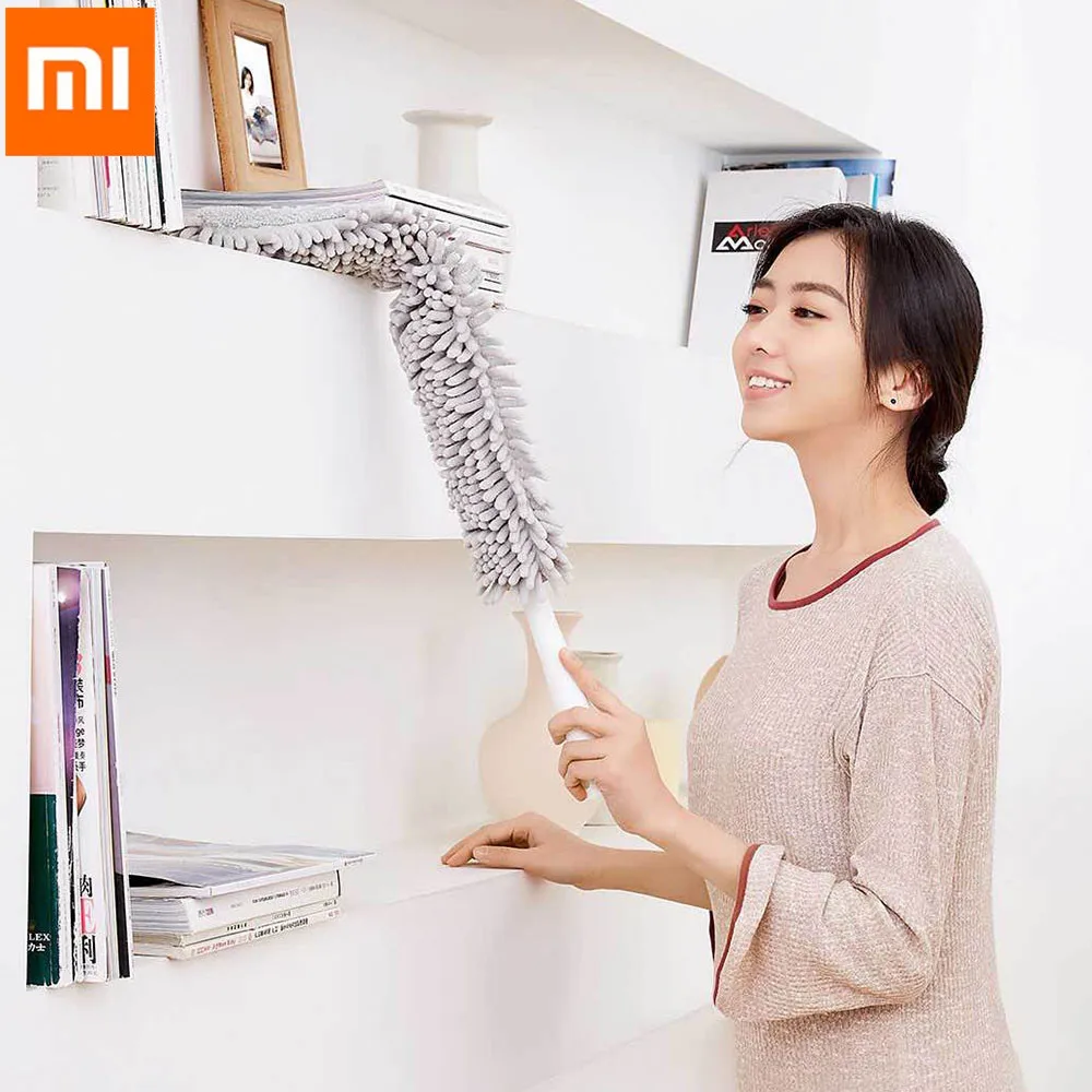 

Xiaomi youpin Bendable Flexible Duster Cleaning Tool for Home Trick Conner Blinds Duster Electrostatic Dust Cleaning Microfiber