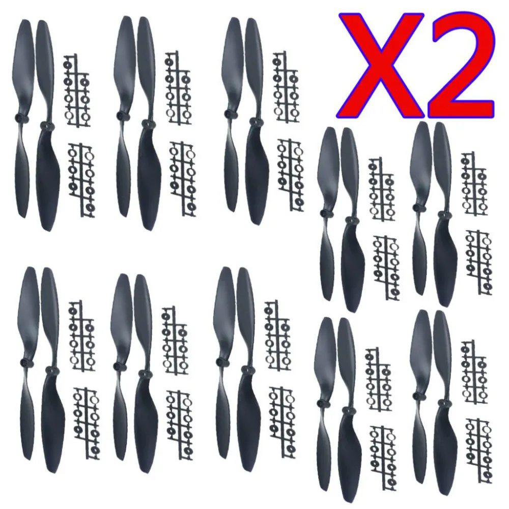 Пропеллеры 20 X CW &amp CCW 10x4 5 &quot1045 1045R пластиковые для F450 500 F550 FPV Multi радиуправляемый