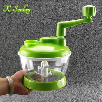 

Multi-function Kitchen Manual Food Processor Household Meat Grinder Vegetable Chopper Quick Shredder Green Cutter Egg Blender