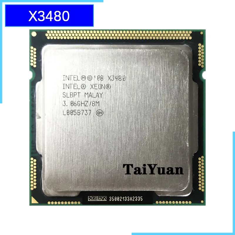 Процессор Intel Xeon X3480 3 0 ГГц четырехъядерный восьмипоточный 95 Вт 8 Мб LGA