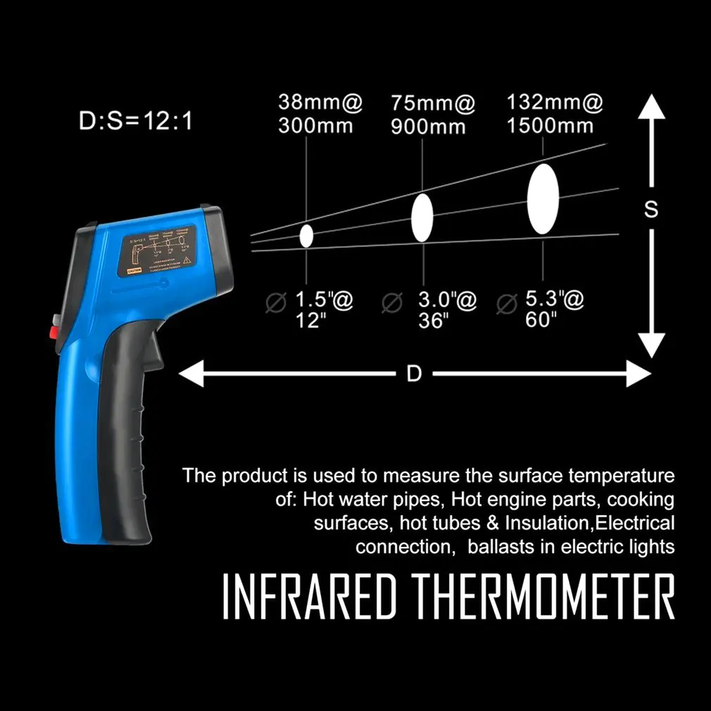 Цифровой термометр для измерения температуры тела и температуры лба бесконтактный инфракрасный ЖК-термометр для детей и взрослых