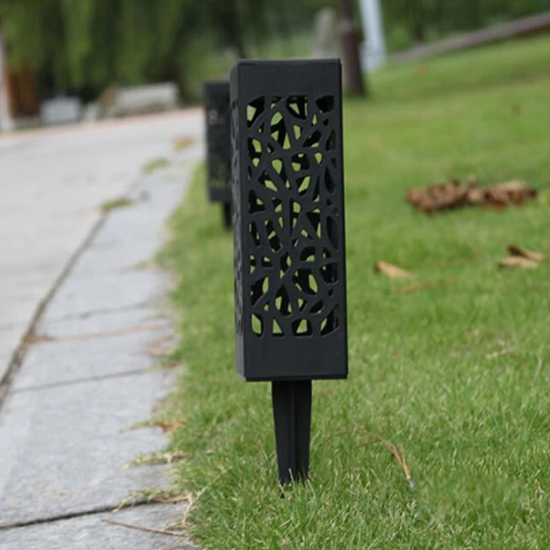 Led Solar Light BulbOutdoor Solar Light Waterproof Hollow LightSolar Lamp Outdoor Solar Led Garden Decking Yard Lawn Sun light (8)
