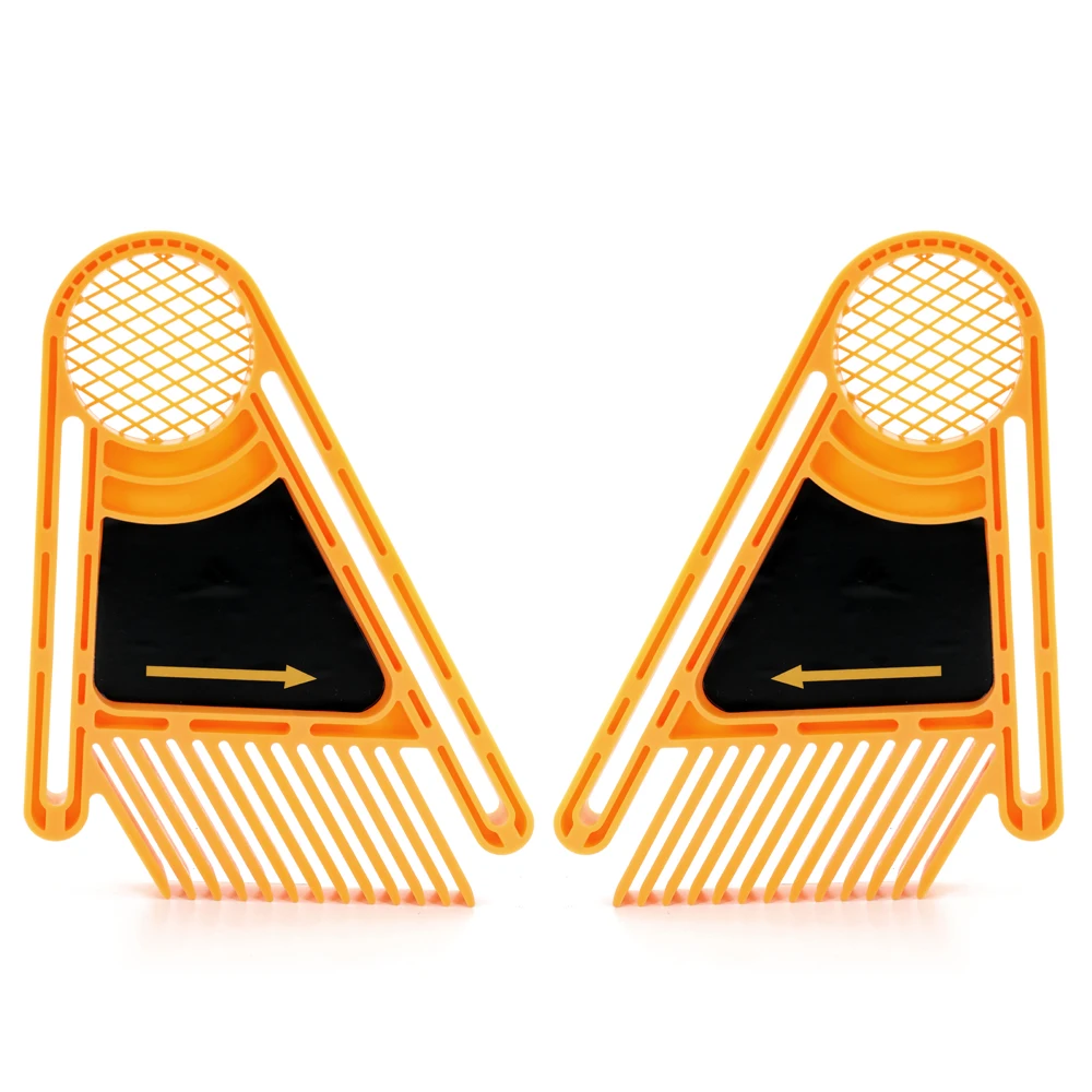 2pcs Multi-purpose Feather Loc Board Set Woodworking Engraving Machine Double Featherboards Miter Gauge Slot Woodwork DIY tools