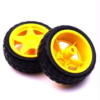 

10pcs/lot supporting wheels smart car chassis,Tire, robot car wheels/smart car wheels for arduino
