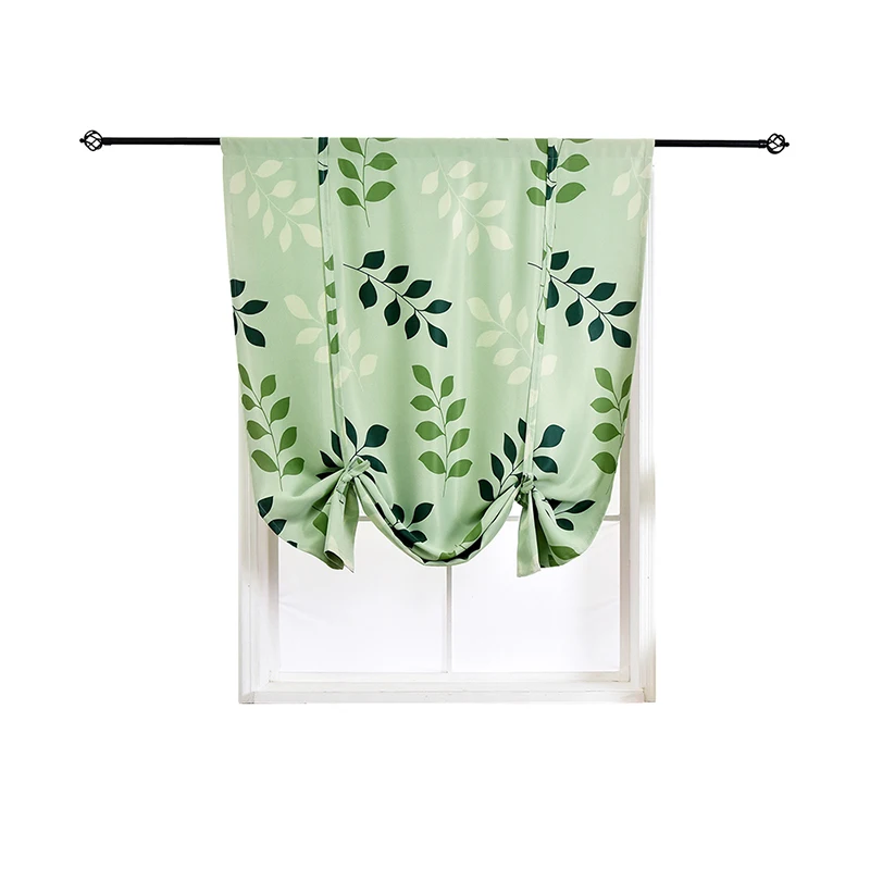 

1 Piece Roman Curtain Door Window Blackout Curtain Bedroom Kitchen Short Curtain Window Treatment Drapes Curtain for Living Room