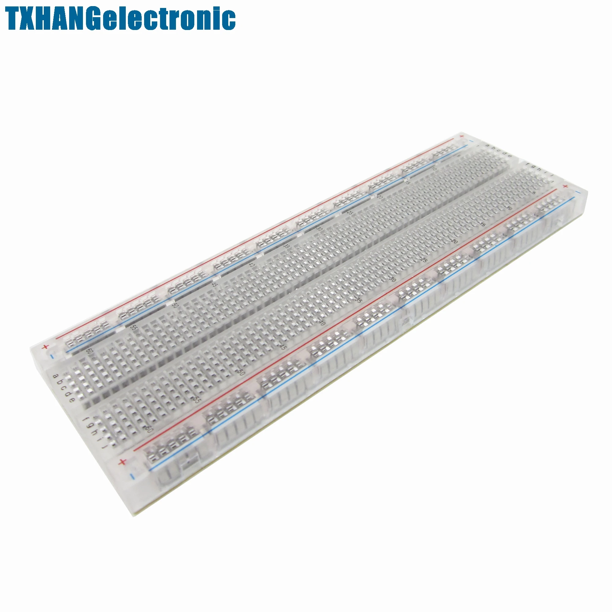 

MB-102 Transparent Material 830Point Solderless PCB Bread Board
