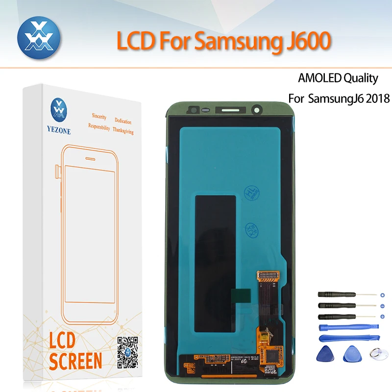 SM-J600F/DS J6 Оригинальные Замена для samsung Galaxy 2018 J600 J600Y ЖК-дисплей экран Дисплей Touch