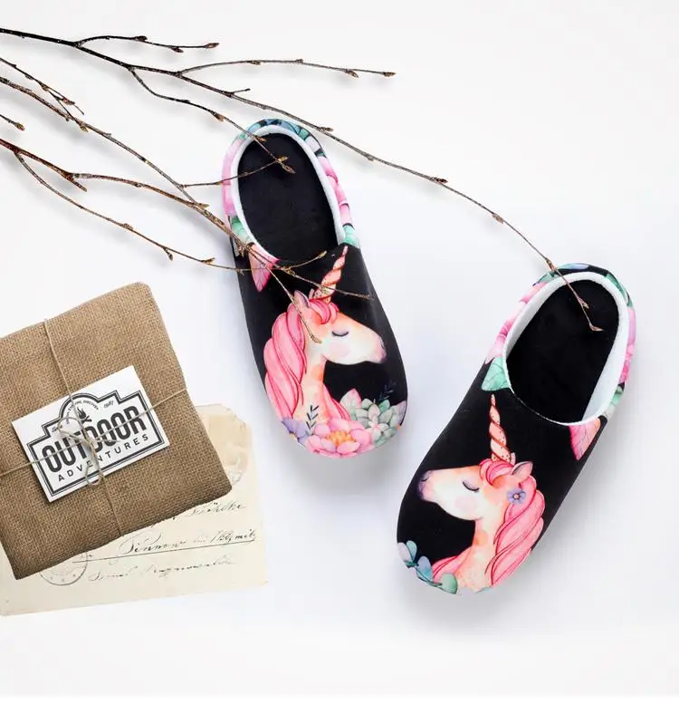 Unicorn Soft Foam Woman Slippers -Unicorn Fashion