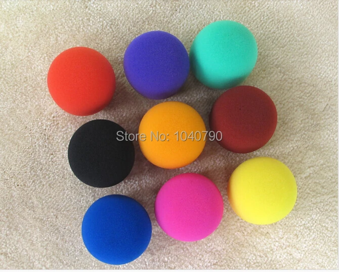 

Free shipping 9 Pieces Mixed colors Handheld Stage Microphone Windscreen Foam Mic Cover Karaoke microphone set
