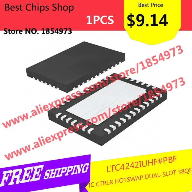 Бесплатная доставка 1 шт. = $9.14 электронные компоненты LTC4242IUHF # pbf IC CTRLR горячей