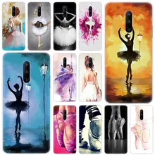 Hot Ballerina Ballet Dancing Soft Silicone Fashion Transparent Case For OnePlus 7 Pro 5G 6 6T 5 5T 3 3T TPU Cover