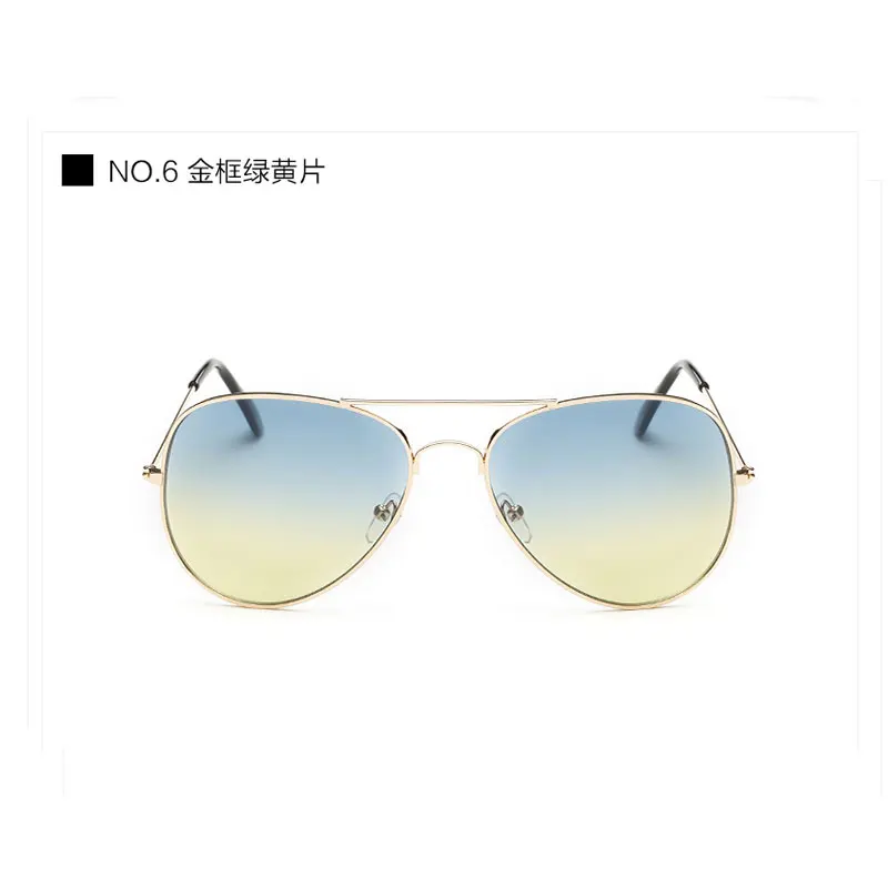 Модные Классические женские солнцезащитные очки, брендовые дизайнерские зеркальные очки, UV400, Винтажные Солнцезащитные очки, очки для мужчин и женщин - Цвет линз: 6