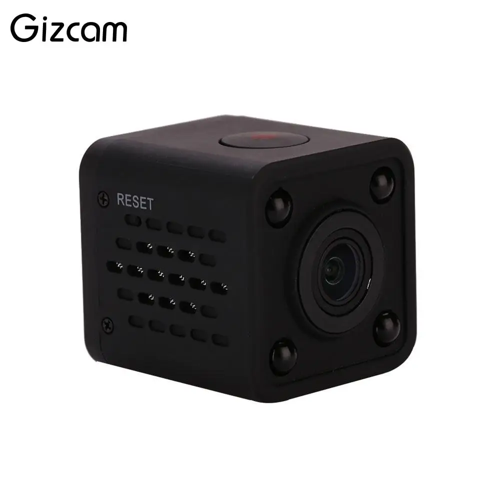 

Gizcam Mini Camcorder Recorder WiFi Wireless HD Night Vision Monitor DVR Portable TF Card Outdoor EU/US plug Camera Cam
