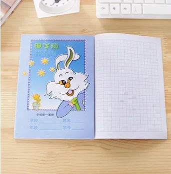 

10 PCS Chinese Character Calligraphy Maths Drawing Exercise Workbook Pen Pencil Notebook Copybook TianZi Pinyin Write Book