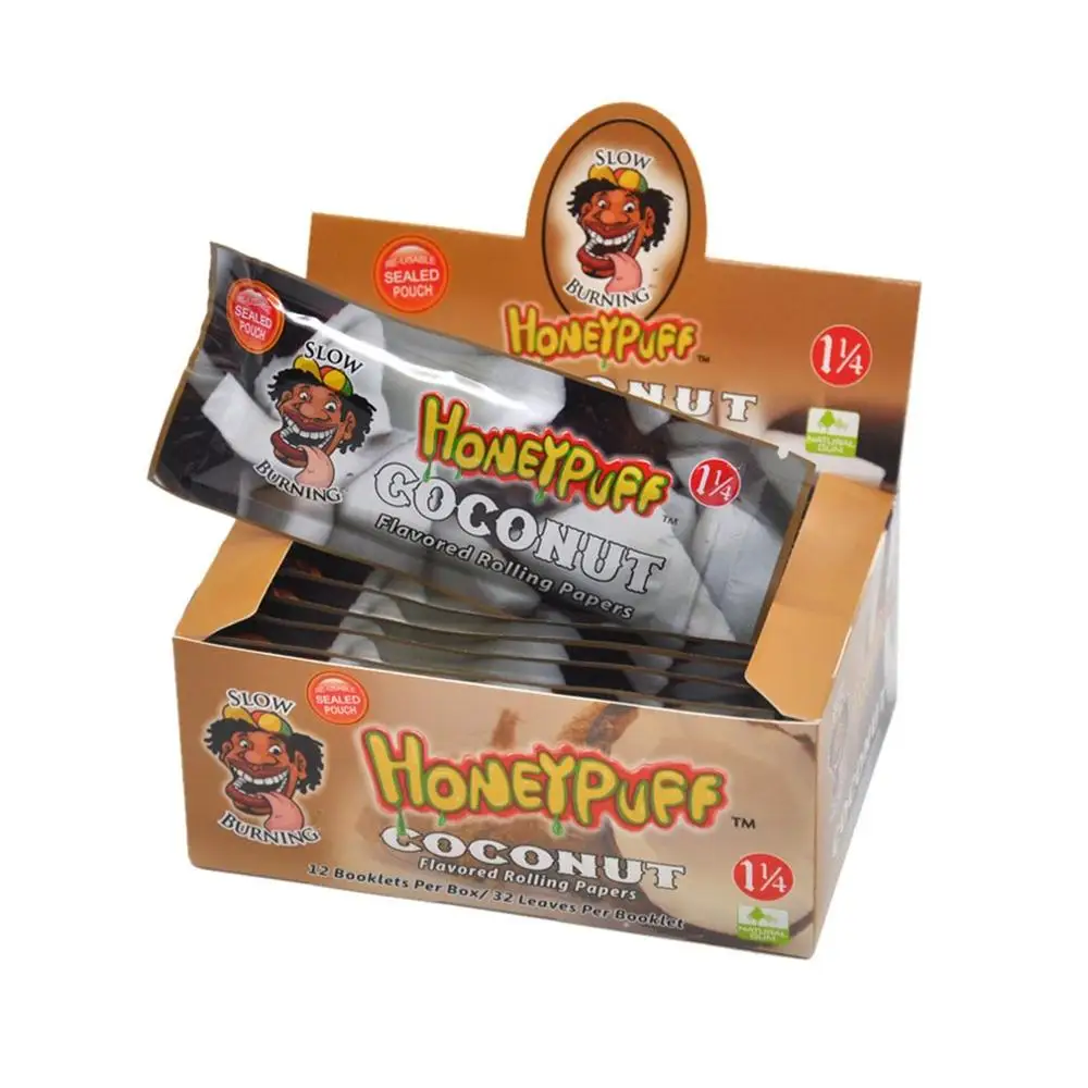 

78MM Coconut Hornet Rolling Paper Filter Tips Natural White Unrefined cigarettes Paper cigarette boxes Cigarette accessories