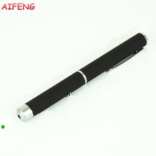 AIFENG 532nm Green Laser Pointer 5mW Beam 2000M Laser Pen AAA Battery Operated High Power Laser Pointer For Training Laser Light