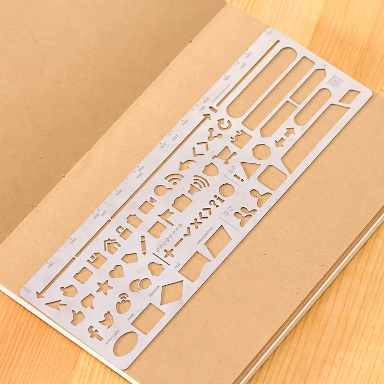 Metal Functional Planner Fun Stencils