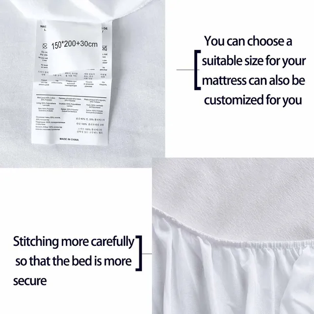 housse anti punaise de lit imperméable en tissu éponge – Image 4