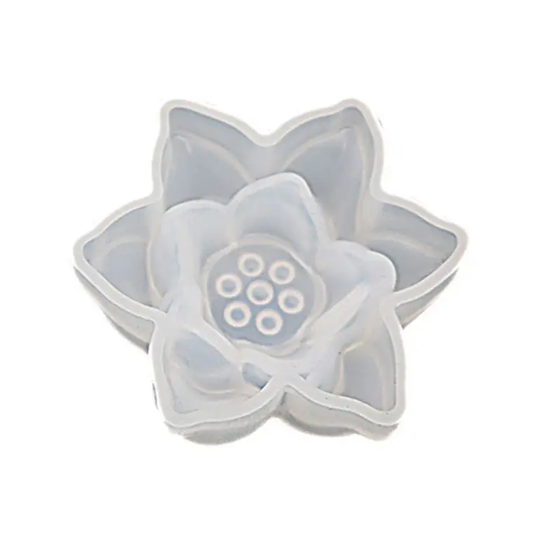 

3D Large Lotus Flower Jewelry Making Epoxy Resin Molds Resin Casting Craft Tools Epoxy Resin