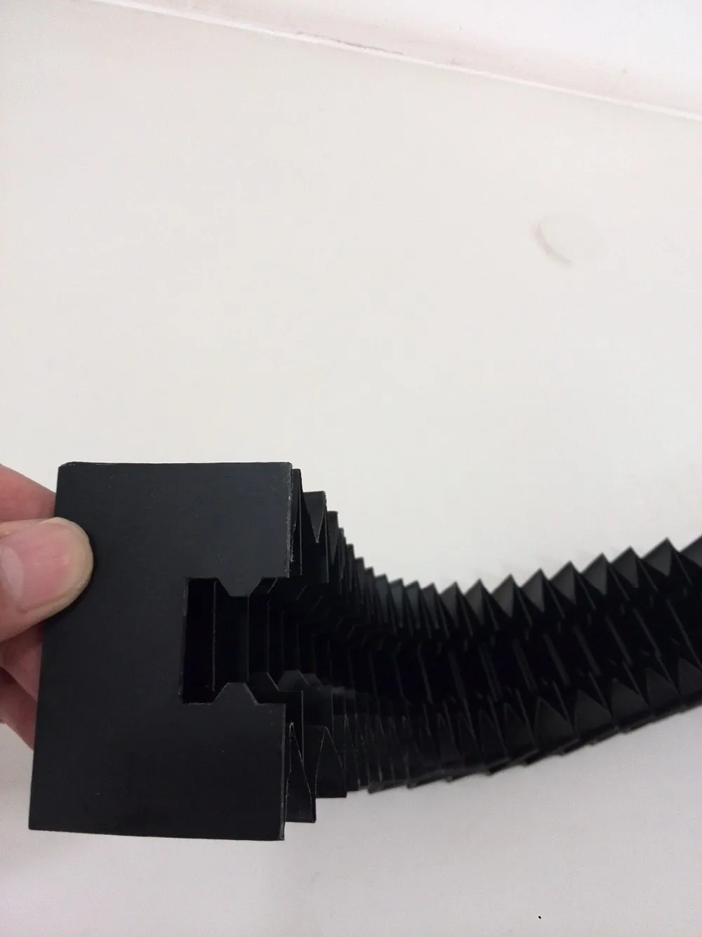 Covers for a cnc router X Axis-TBI TRH20VL linear rails