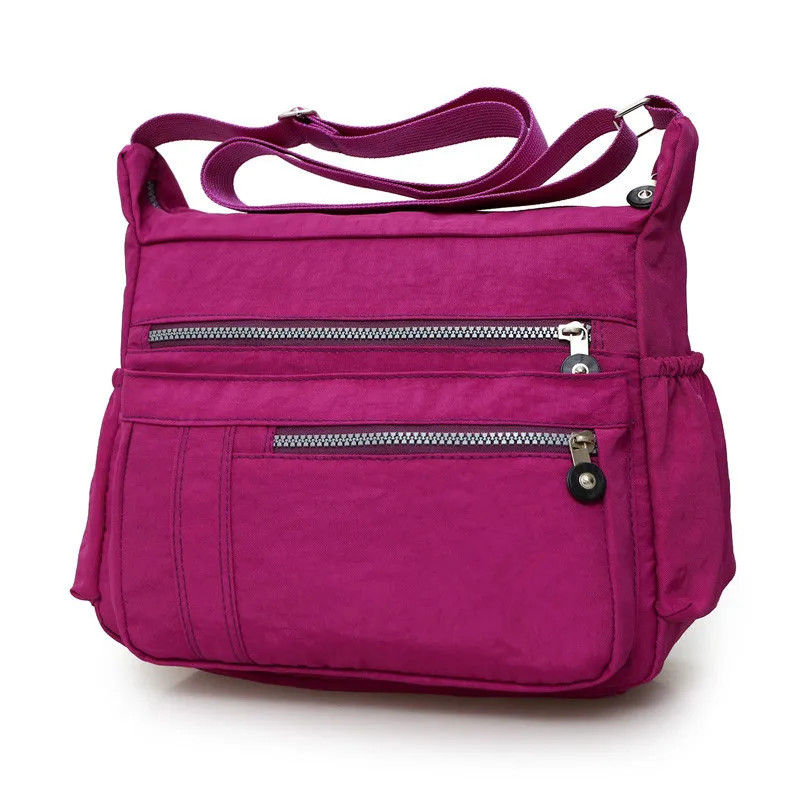 Bolso KipleFamous marca de diseño mujer bolsa de mensajero de nailon Casual Bolso de hombro Floral Bolsos cremallera bandolera Bolsos sacamain