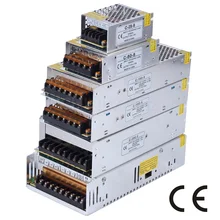 DC5V 2A/5A/10A/20A/30A/40A/60A 10W-300W LED Driver Switch LED Power Supply Transformer For WS2812 WS2812B WS2813 APA102 SK6812
