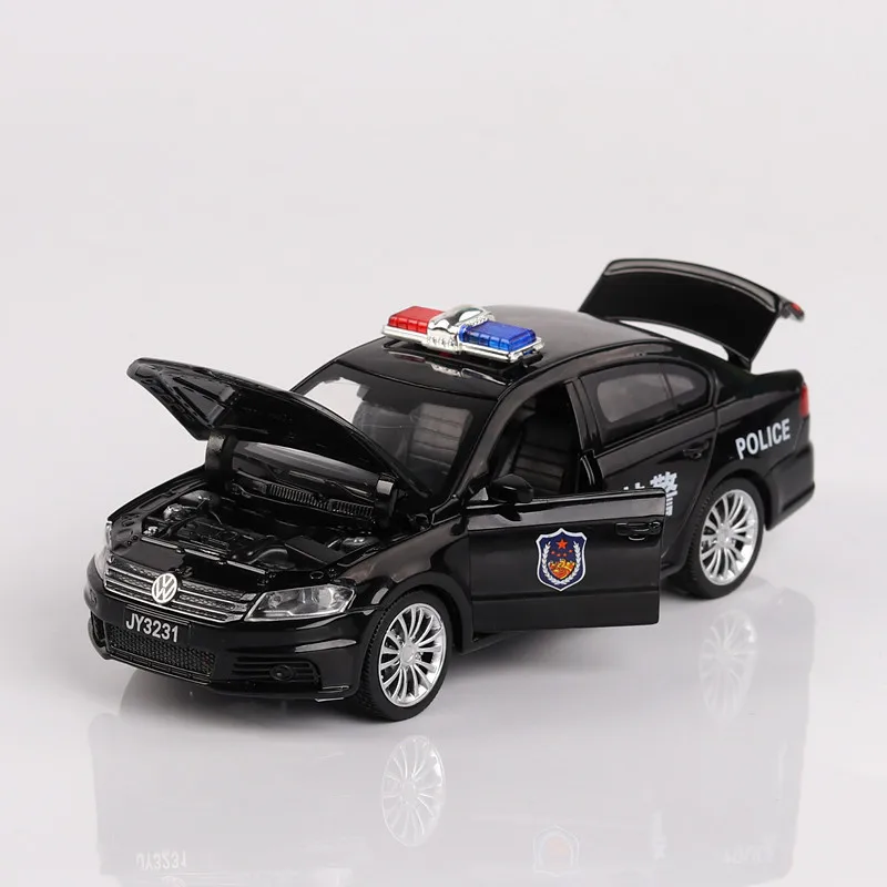 

Auto 1:32 Land Cruiser Police Model Car Diecast Metal Pull Back Color Simulation Alloy Car Xmas Birthday Gift For Kids
