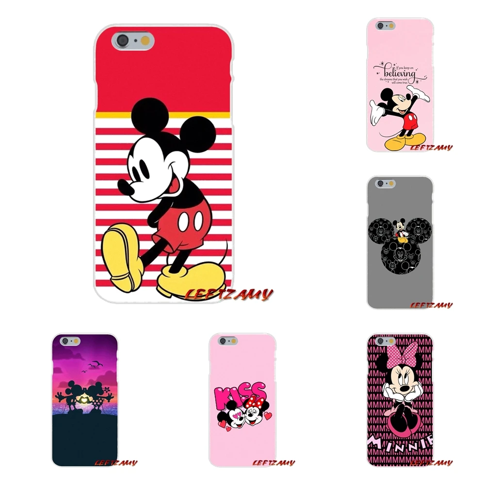 

Kawaii Kissing Mickey Minnie Mouse TPU Cover For Sony Xperia M2 M4 M5 E3 XA Aqua Z Z1 Z2 Z3 Z5 compact LG K4 7 8 10 V20 V30 2017