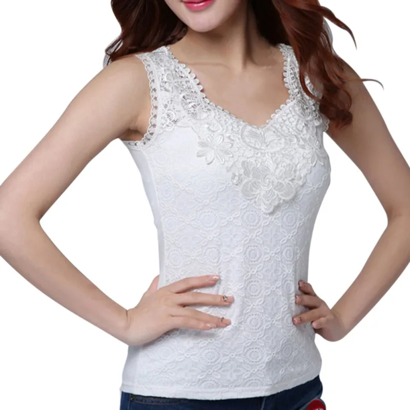 Women Lace Floral Black White Tank Top Fashion Women Female Sleevess Tees white-cotton-lace-top Women Lace Floral Black White Tank Top Fashion Women Female Sleevess Tees white-cotton-lace-top